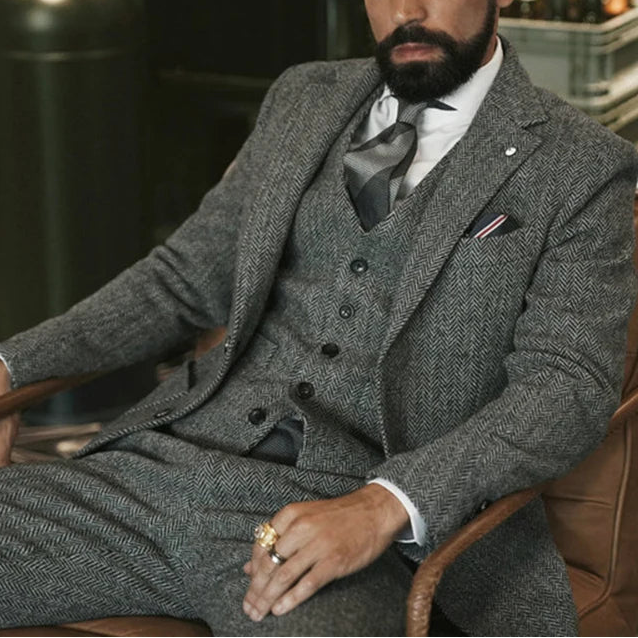 Men’s Slim Fit Casual Suit