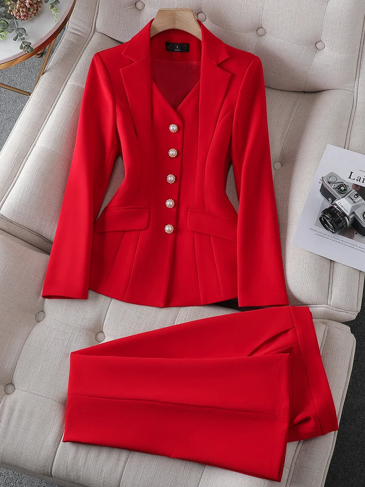 Women’s 2-Piece Blazer Suit